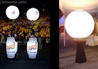 iluminación cristalina del globo de la luna del trípode del 1.6m con 200W LED para la decoración de los acontecimientos