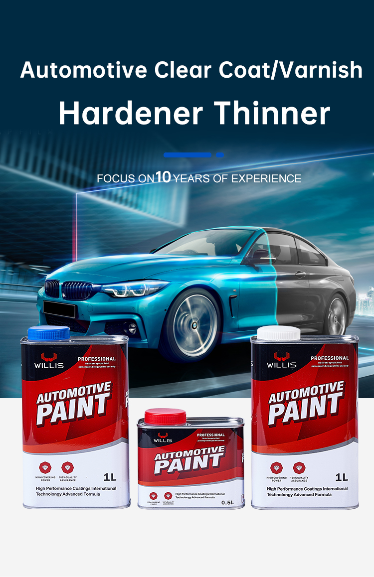 Sustainable Eco Car Body Paint Boat Paint Appliance Paint 1K 2K Solid Color Acrylic Resin Spray with OEM Code Liquid Coating