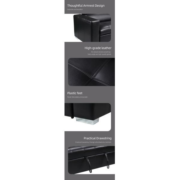 Ingleside 1P home furniture leather small sofa set sleeper sofas chaise lounge chair sofa