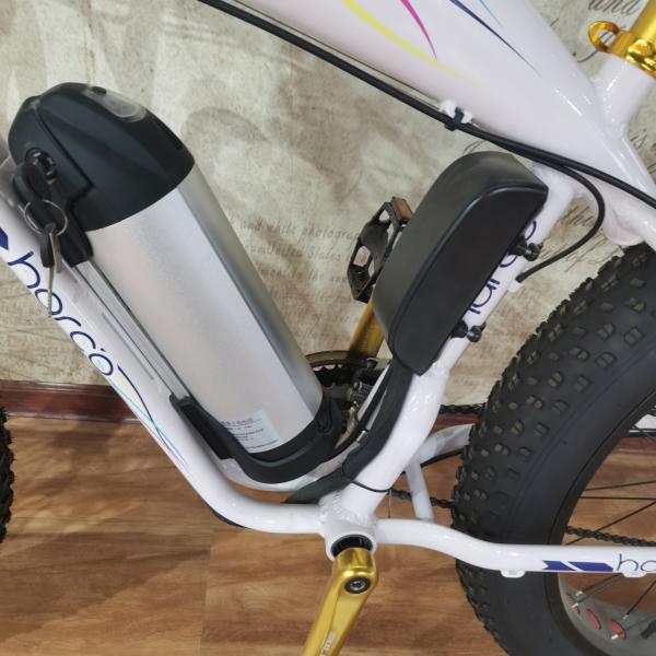 Изготовленный 26 дюймовый электрический велосипед с жирными шинами с литийным аккумулятором мощностью 48 Вт 500 Вт