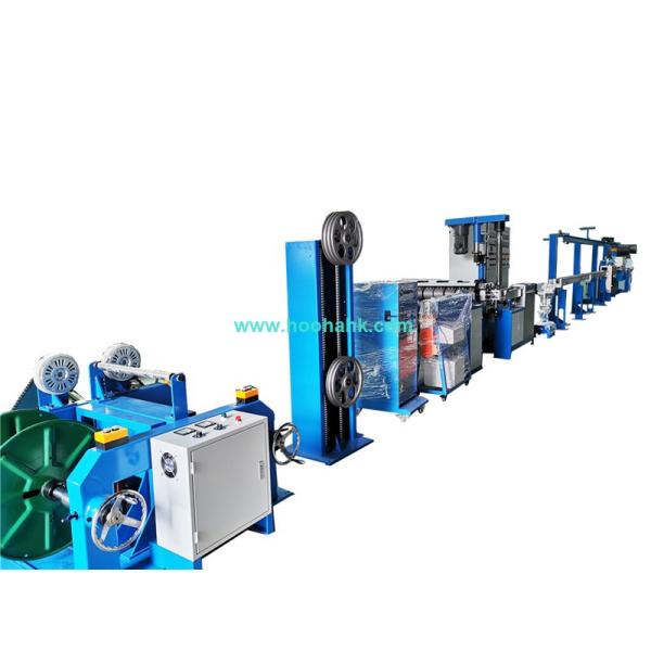 Linha de produção elétrica de alta velocidade do cabo da máquina da fabricação de cabos do poder do PVC 50Mm do PE da máquina da extrusora do fio