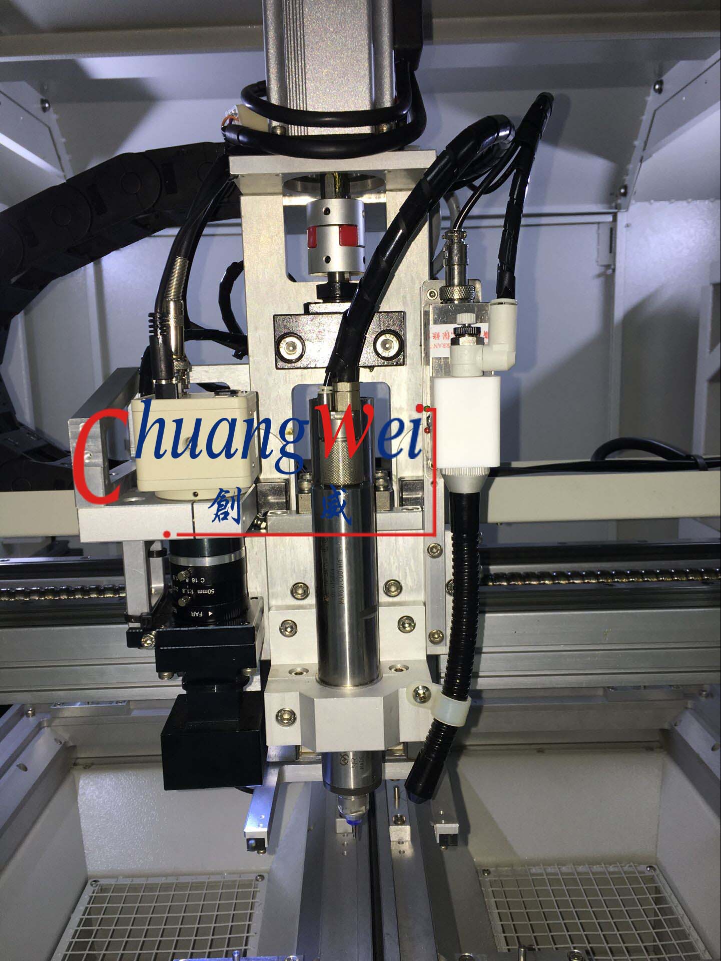 Подгонянная машина PCB Depaneling маршрутизатора CNC с CE точности 0.01mm располагая