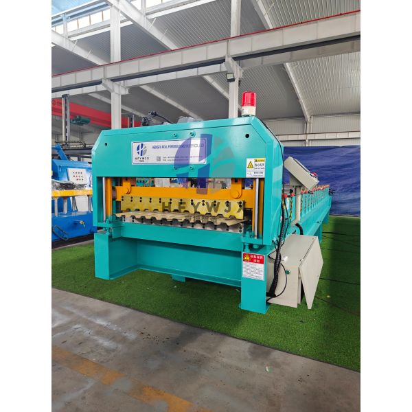 Metal Roofing C21 Roll Forming Machine with 0-40M/min Speed 11kw Main Motor and Chain Drive