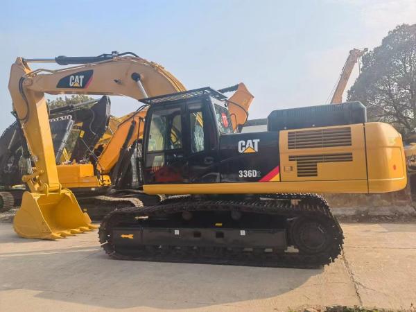 Excavateur d'occasion Crawler Cat 336D2 neuve, à basse heure, de marque originale