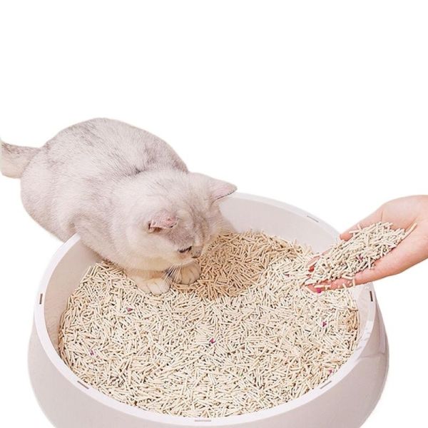 Flushable Tofu Cat Litter Natural Plant Based Strong Odor Control Solution