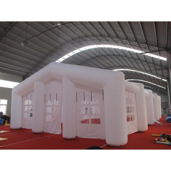 20*10m Customized Inflatable White Wedding Tent for Outdoor Playground and Parties