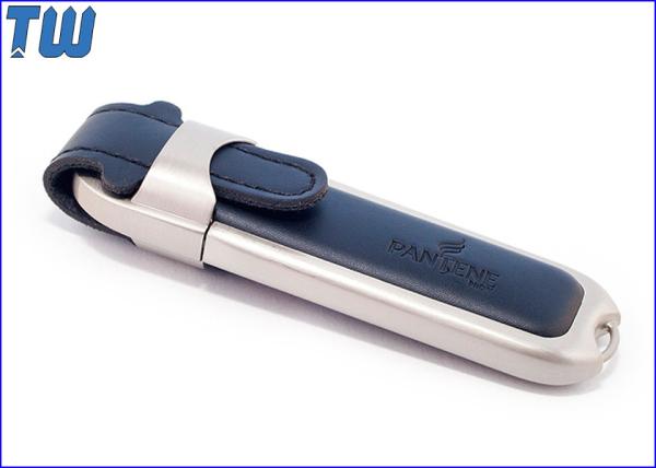 Durable Structure 2GB USB Memory Disk Leather Outlet Forever Logo