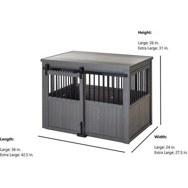 Крытая деревянная мебель клети собаки ISO9001 с конурой любимца дверей деревянной