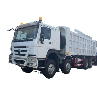 Second Hand 6x4 8x4 Howo 12 Wheeler Dump Truck 375 Tipper Truck For Highway Transportation