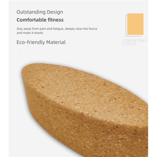 Eco Oval Cork Yoga Blocks Cork Brickf For All Types Of Yoga Pilates