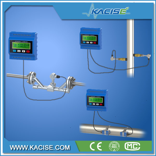 ultrasonic digital hydraulic oil flow meter