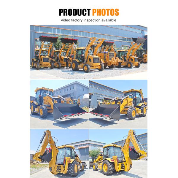 High Quality Multi-Function Front Loader Backhoe Combo for Landscaping Projects Backhoe Wheel Loader