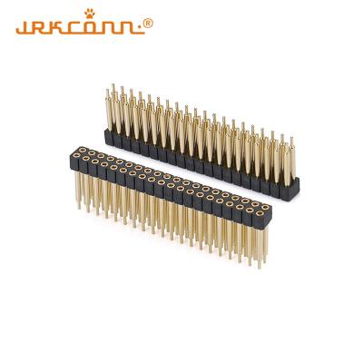 Female To Female PPS 2.00mm Pitch Header Connector Machine Female Header Right Angle