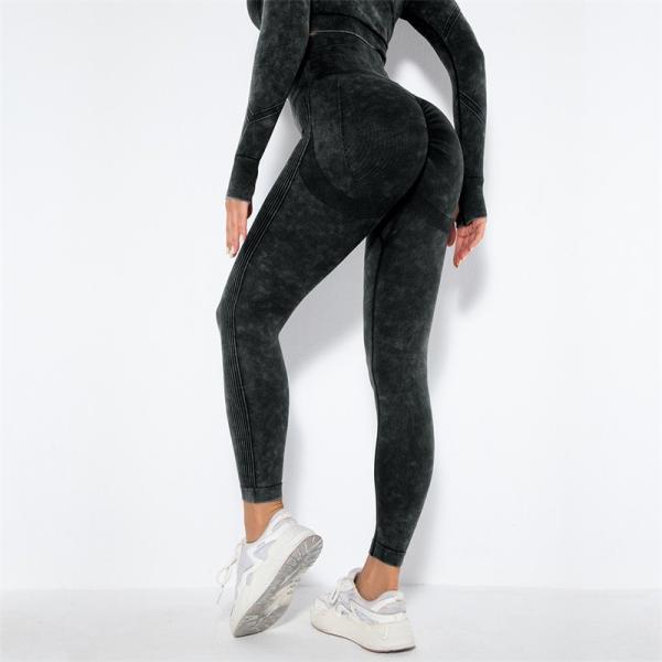 Помытые брюки спортзала разминки добычи гетры батта Scrunch спортзала безшовные большие