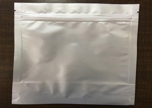 Custom Color Matt Zipper Lock Bags Gravure Printing 3 Side Seal With Circular Hook