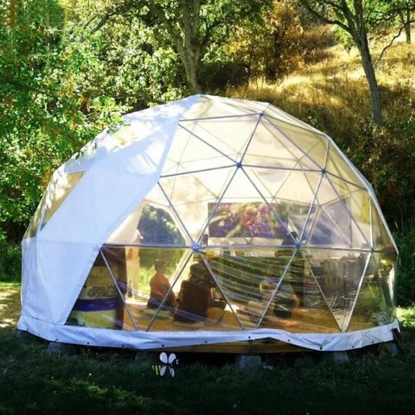 Сверхлегкая надувная купольная палатка для семьи