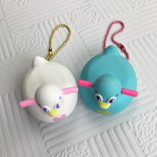 Creative Holographic PVC Anime Figures Cartoon Key Chain Charms