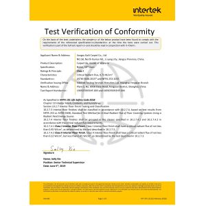 Jiangsu Kaili Carpet Co., Ltd. Certifications