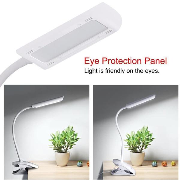 Flexible Gooseneck  LED Desk Lamp Reading 7w Led Light For Desk