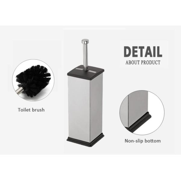 Luxury Toilet Brush Accessories Metals Small Toilet Brush Soft Brush Head Set