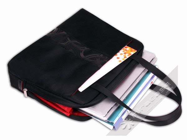 Miracase Black Fashionable 15.6” Ladies Designer Laptop Bags with Micro Fiber Outer
