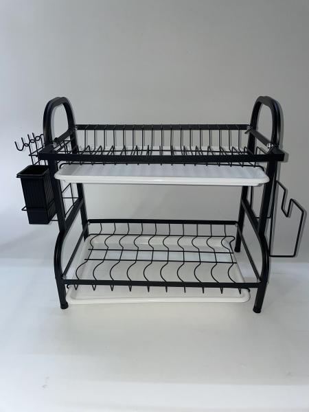 Kitchen Dish Rack Easy To Assemble Folding Rack for Organizational Needs