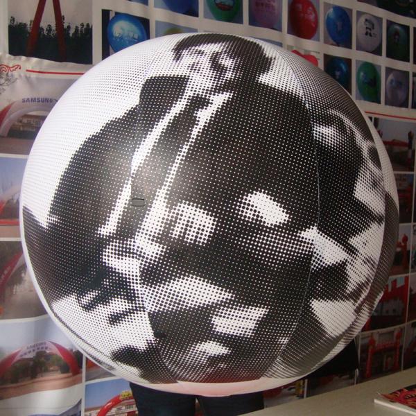 Giant floating plain color PVC inflatable balloons with cheap price