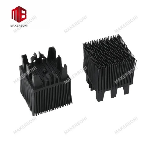 Black Nylon Bristle Blocks for FK PGM Cutter Machines (50×50×43mm)