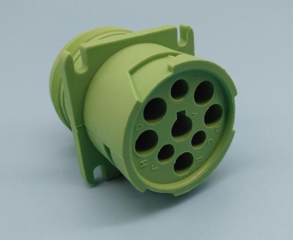 Green Type 2 Deutsch 9 Pin J1939 Male Plug Connector with 9 PCS of Pins