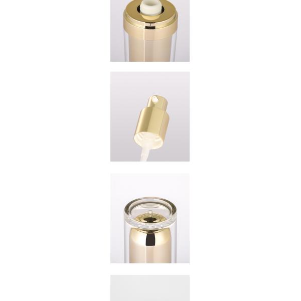 макияжа красоты 30ml 50ml 100ml 120ml набор skincare контейнеров сливк бутылки 50g лосьона пластикового акрилового косметический роскошный