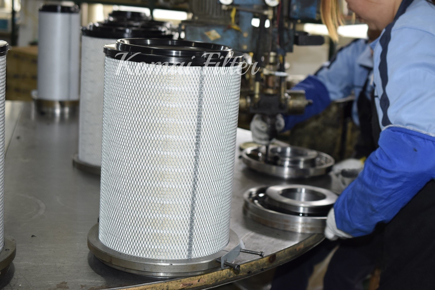 Набор круглых фильтров воздуха 8N5504 AF1890M 7N9027 AF1891 Для грузовика Doosan D50 Forklift CAT416