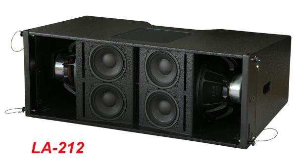 Dual 12 Inch 1560W Line Array Speaker With Neodymium Drivers For Concert , Living Event