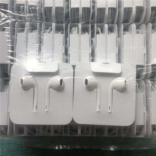 Cracked Version Lightning Wired Earbuds Volume Control In Ear Earphones With Mic