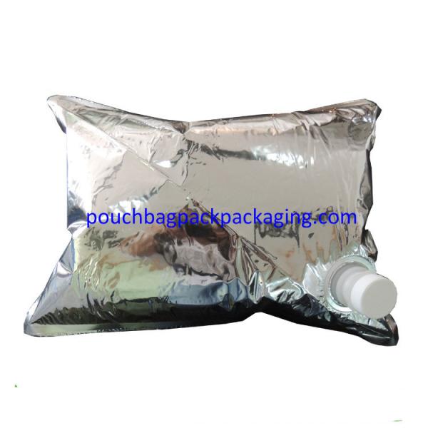 Hot sale spout Pouch bag, Bib Bag with Spout Dispenser for wine and water  3 L 100 oz