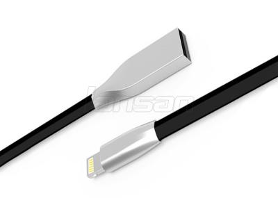 cabo de dados liga de zinco do TPE micro USB de 5V /1.5A/dados de USB 3,0 cabo para o telefone esperto