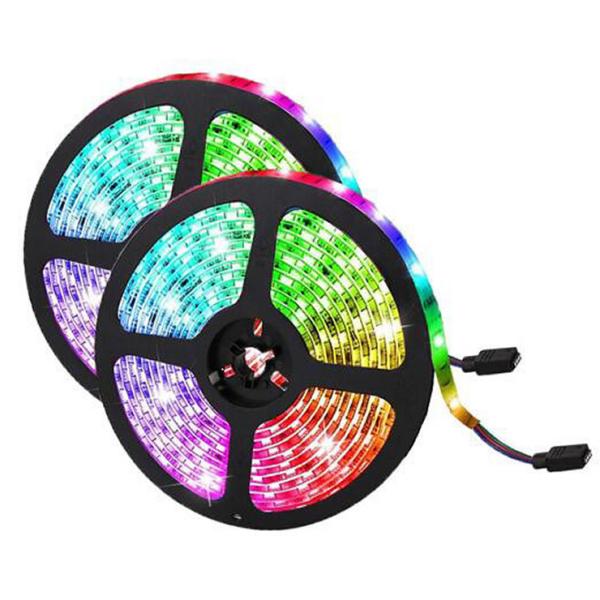 SAA SMD impermeável 5050 Rgb conduziu a luz de tira 5m 12v 24v 14,4 watts