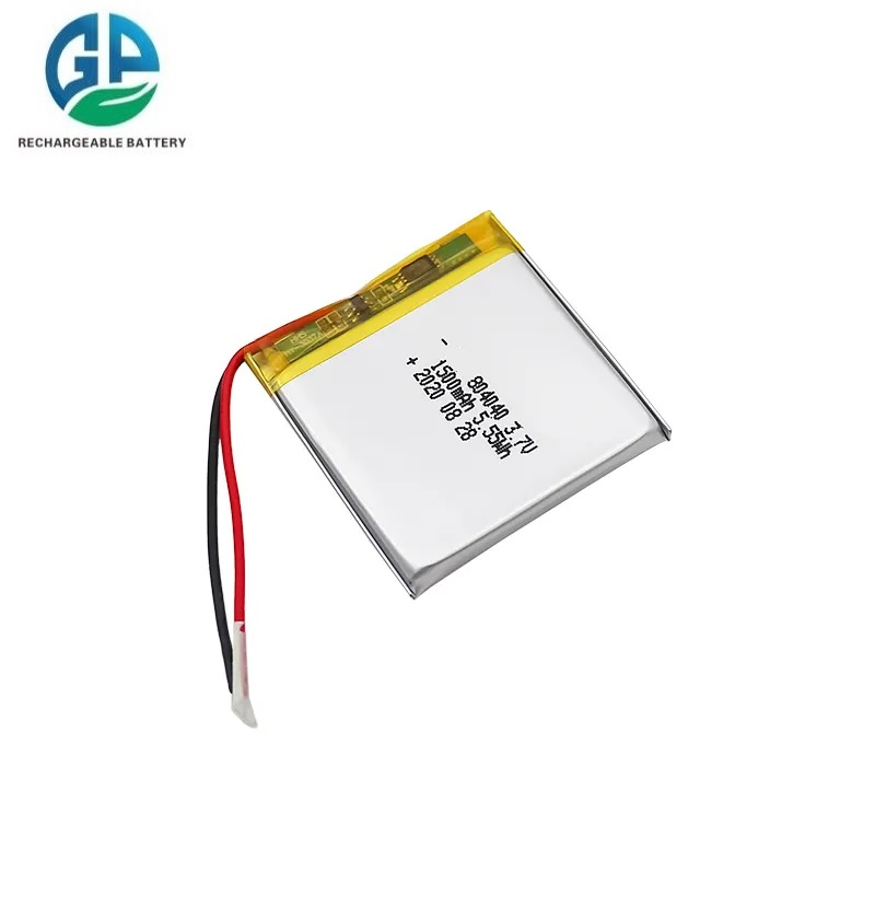 Высокое качество 804040 1500mAh 3.7V перезаряжаемая батарея для умной настольной лампы высокая скорость разряда батарея 30C Max60C