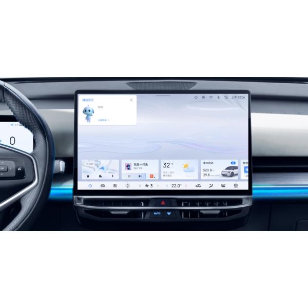 Venucia VX6 Coche eléctrico Vehículos eléctricos de alta velocidad con velocidad máxima de 165 km/h a una distancia entre ejes de 2850 mm