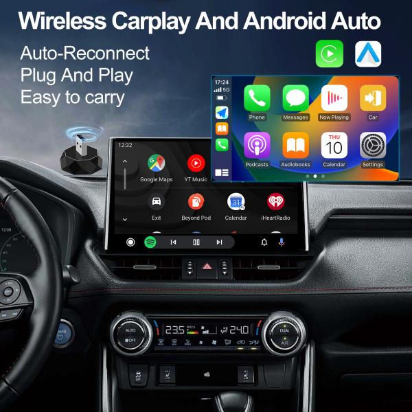 Caja CarPlay Android Universal con Salida HDMI 1080P