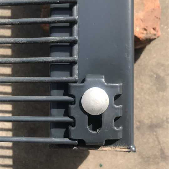 Extra High Security 358 Welded Mesh Anti Climb Galvanized anti climbing fence