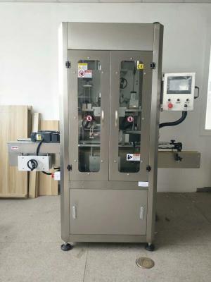sleeve shrink labeling machine for 500ml Olive oil bottle
