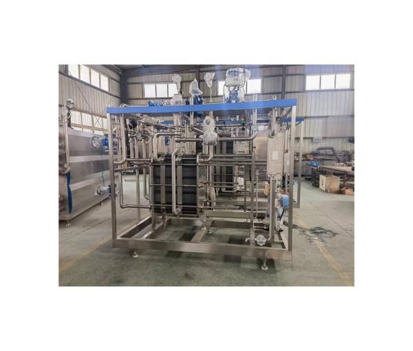 Stainless Steel 304/316 Fresh Juice Plate Type Sterilizer for Beverage Production