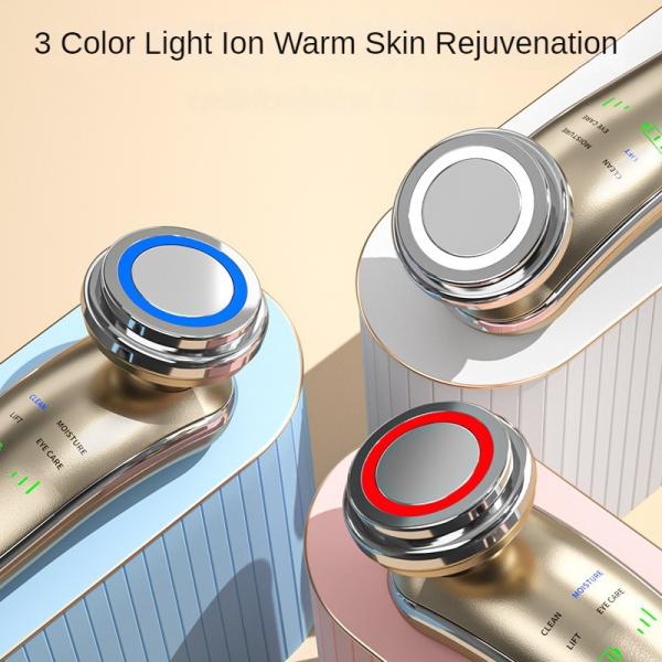 500mah Battery EMS Face Lifting Beauty Machine Anti Wrinkle LED Facial Massage Machine