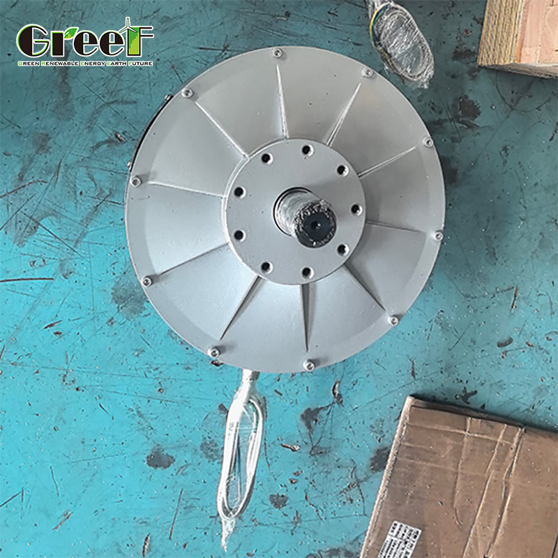 Rare Earth NdFeB Multi-Pole Coreless Permanent Magnet Generator with Low Start Torque 