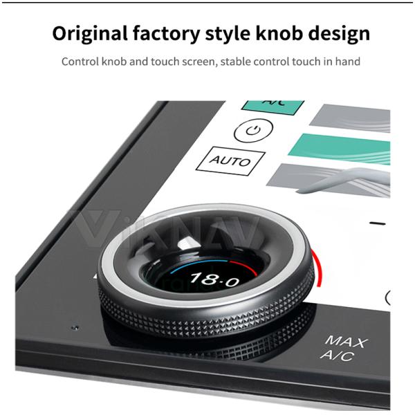 For Land Rover Discovery Sport L550 2015-2019 AC Air Conditioning AC Panel Climate Control LCD Screen 10.4inch