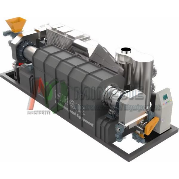 Continuous Air Flow Pyrolysis Wood Charcoal Making Machine with Customize Voltage