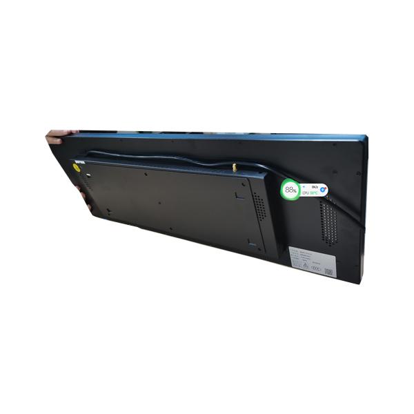 Stretching strip 28.6 inch LCD display screen advertising display monitor LCD strip monitor