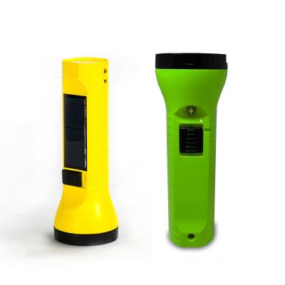 0.2W torche rechargeable solaire solaire de la lampe-torche 5V de la puissance LED avec lire la lumière