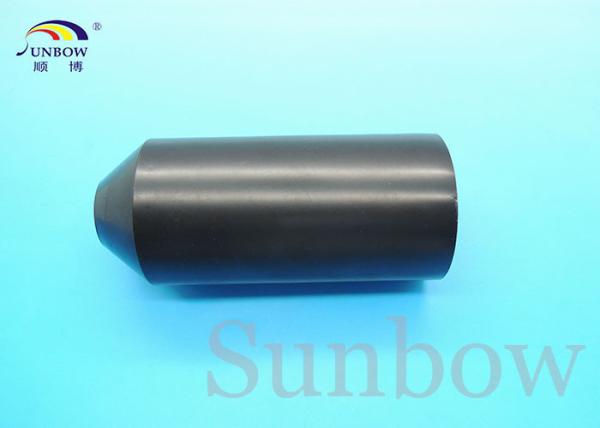 Adhesive Lined Hearshrink End Cap Cable Accessories Default Color Black