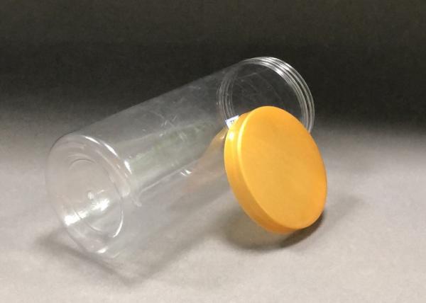 Round Transparent 53G Food Grade Plastic Bottles